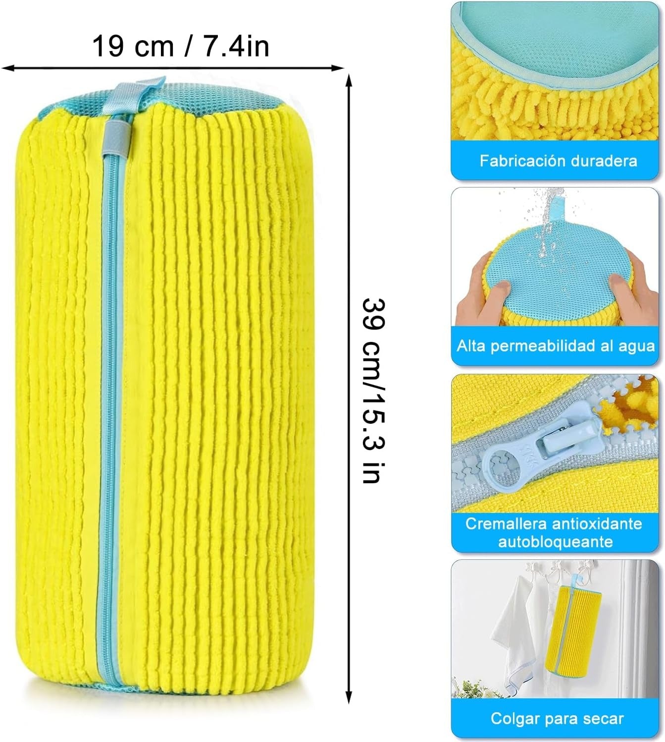 Bolsa lavado de zapatilla en lavadora