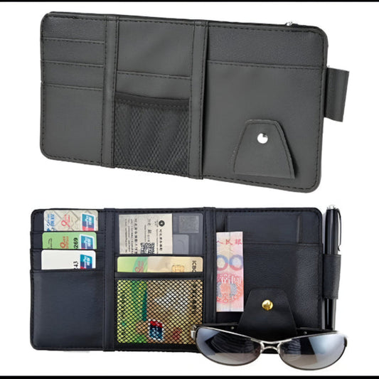 Organizador de visera de automóvil